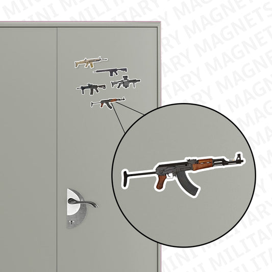 AK-47 Assault Rifle Mini Fridge Magnet