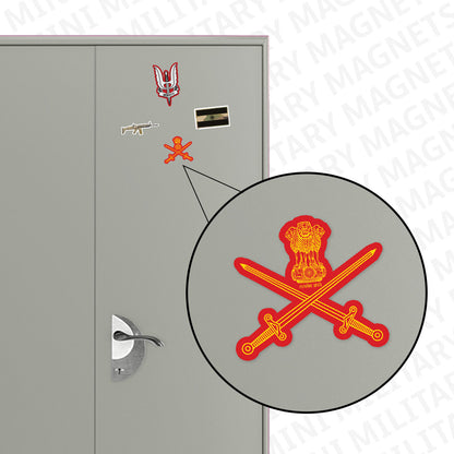 Indian Army Logo Mini Fridge Magnet