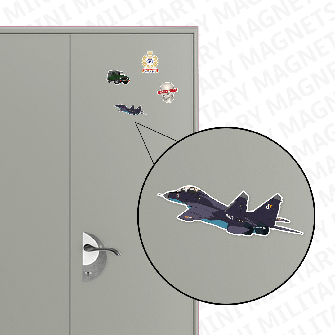  Indian Navy MIG 29K Fridge Mini Magnet