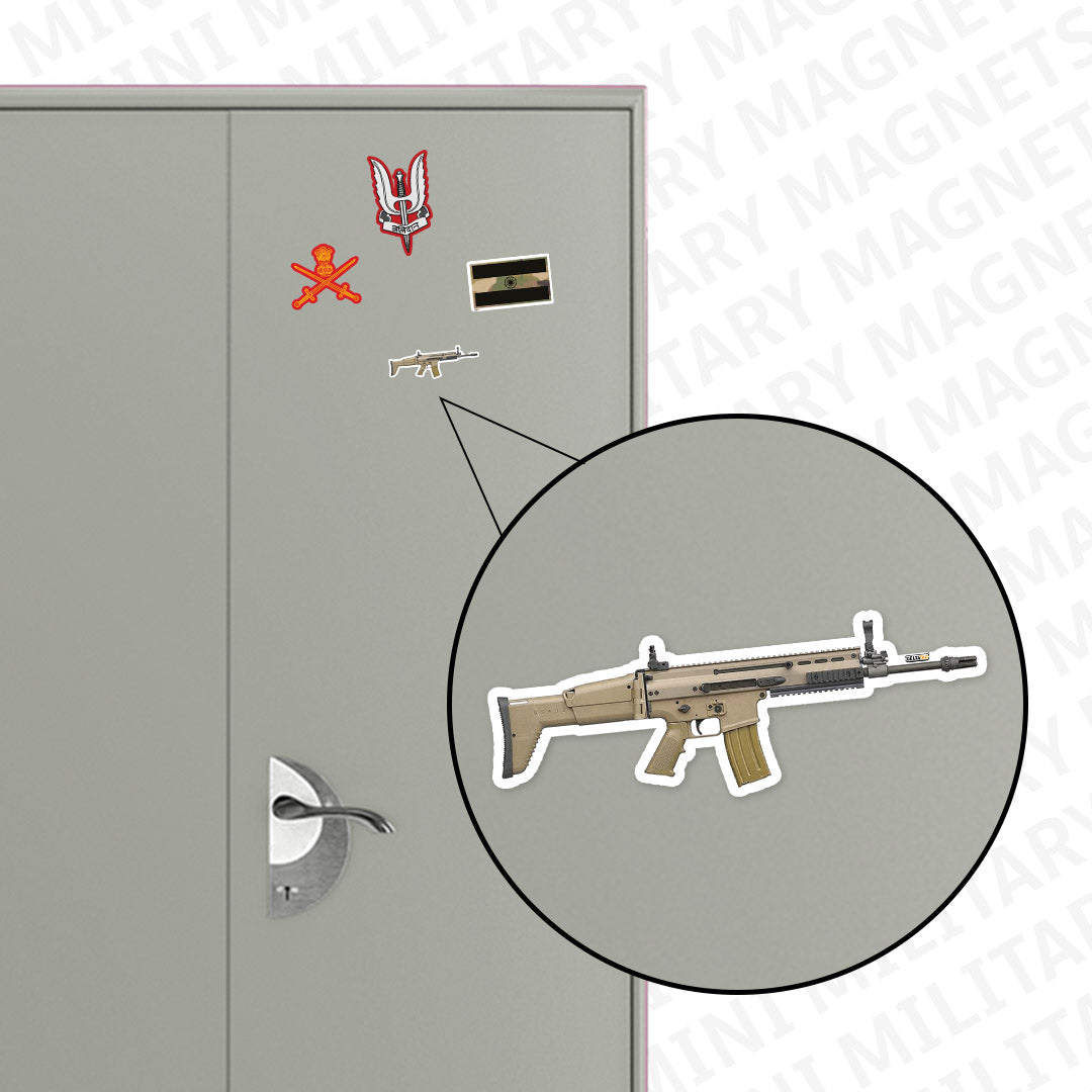 SCAR-L Mini Fridge Magnet