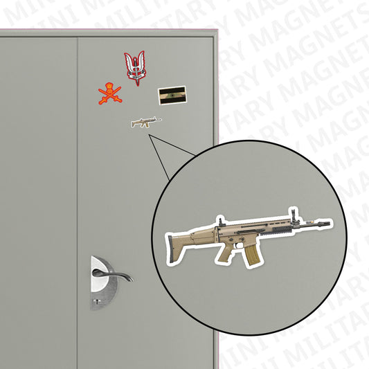 SCAR-L Mini Fridge Magnet