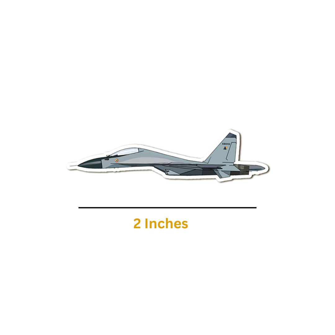 Mini Fridge Magnet - Sukhoi Su-30 MKI Flanker