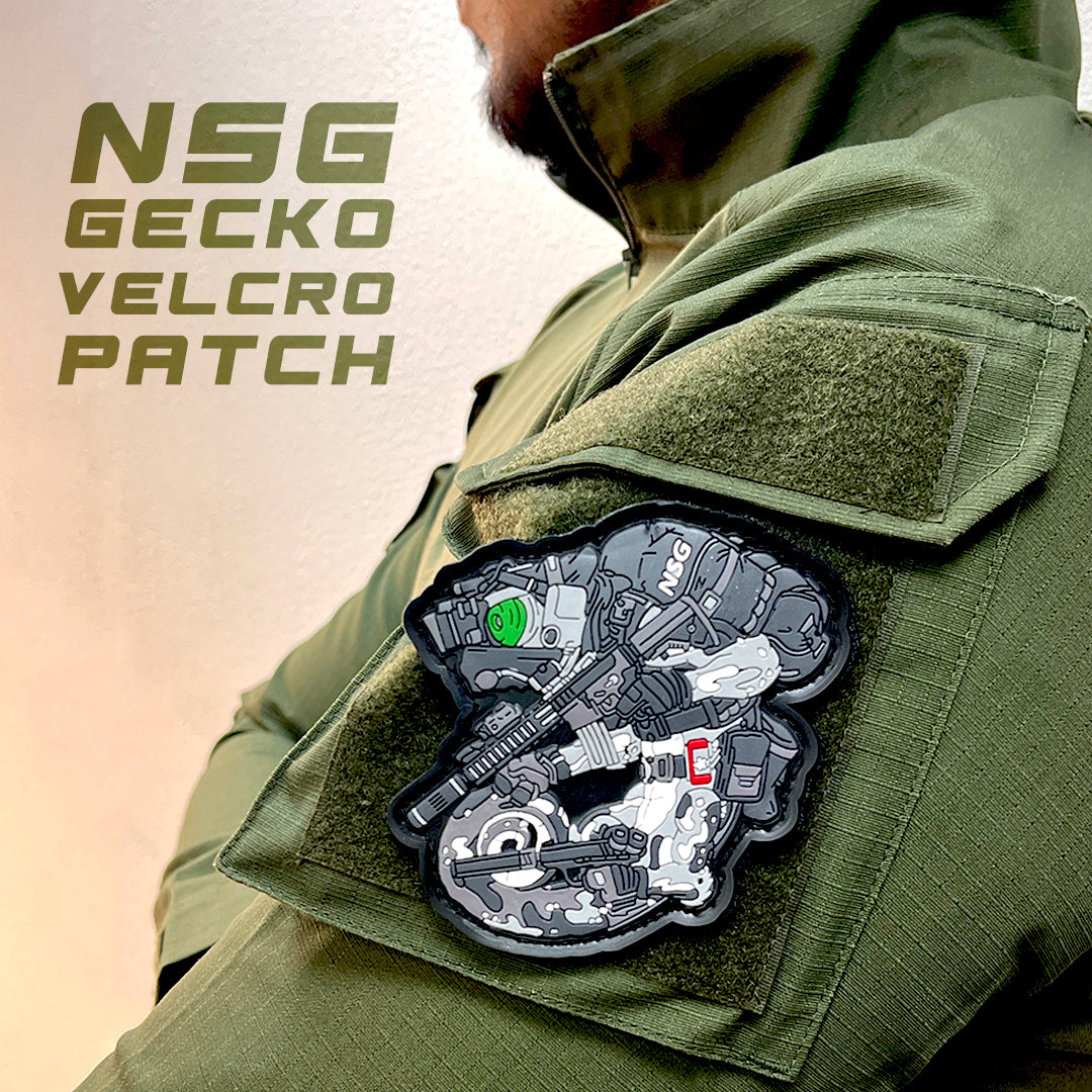 NSG GECKO PVC Velcro Patch