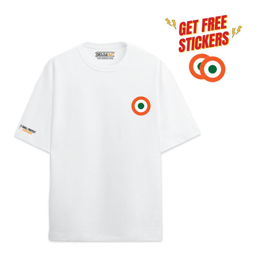 Indian Air Force Roundel Oversized T-Shirt