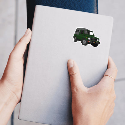 Indian Army Maruti Gypsy Sticker - Pack of 2