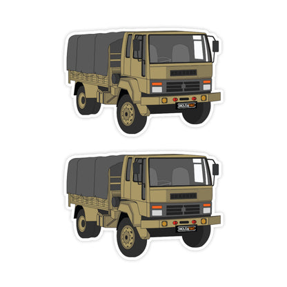 Indian Army Stallion Truck Stickers
