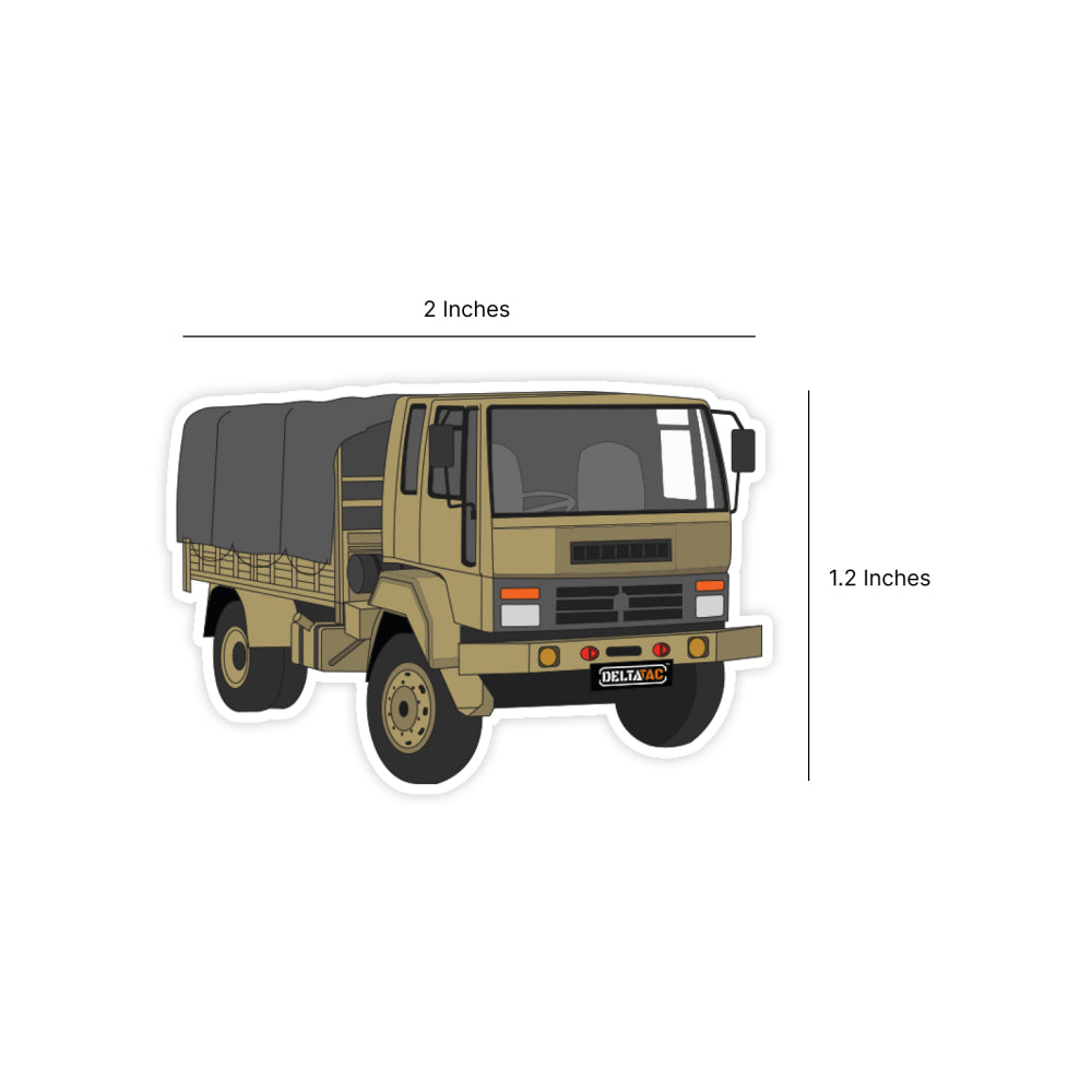 Indian Army Stallion Truck Stickers