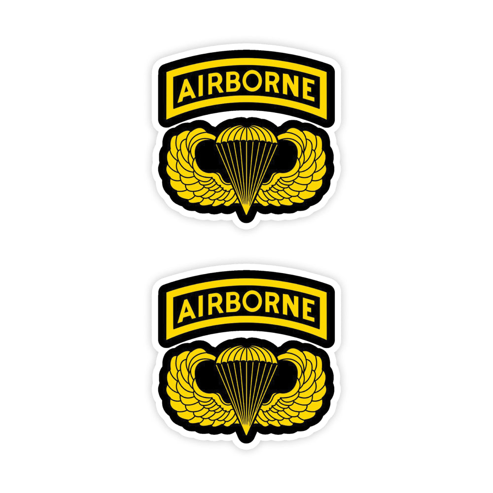 Airborne Logo Sticker