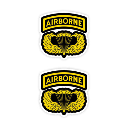 Airborne Logo Sticker