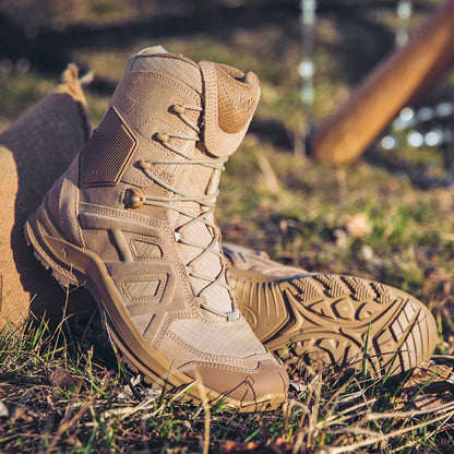 Haix Black Eagle Athletic 2.0 V T High/Desert Side zipper