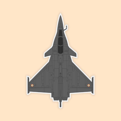 IAF Rafale Multirole Fighter Jet Sticker | Tactical Aviation Decal | DeltaTac