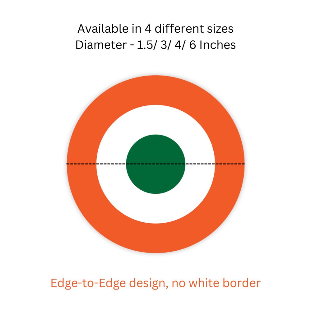 IAF Roundel Sticker (NWB) - Pack of 2