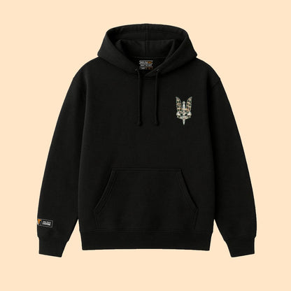 Special Forces “Balidaan” Black Hoodie | Tactical Lifestyle Essential