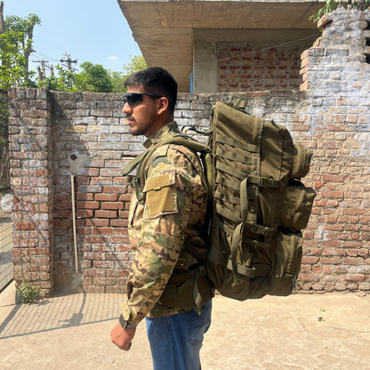 90 Liter Rucksack (Trooper) - Olive Drab Color Warranty : 3 Years