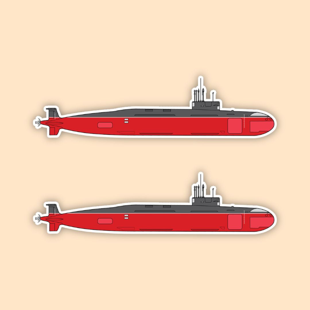 INS Arihant Submarine Vinyl Sticker