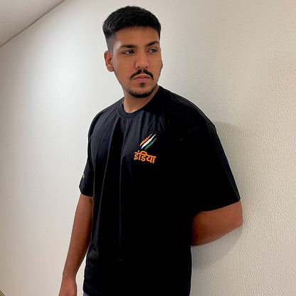 Tricolor Claw Oversized T-Shirt