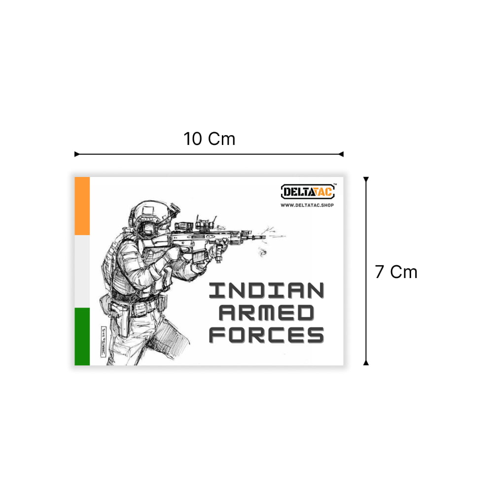 Indian Armed Force Sticker