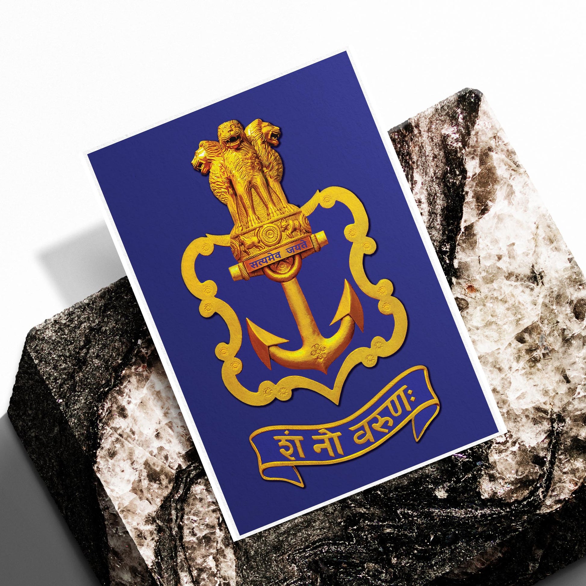 Indian Navy Logo Poster