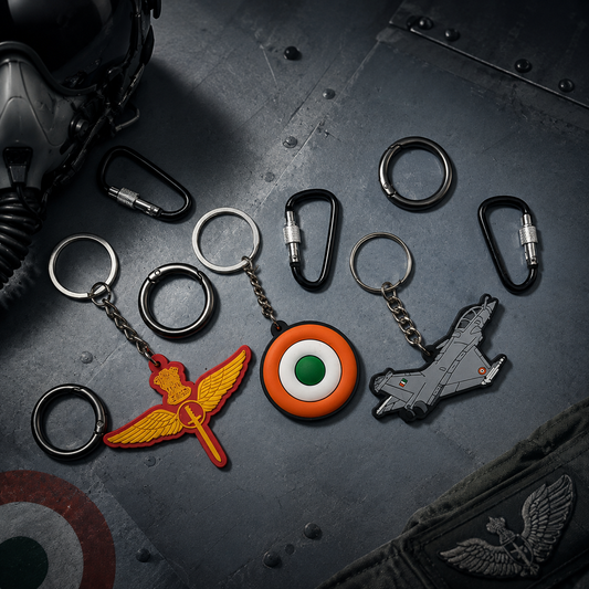 Indian Air Force Keychain Combo