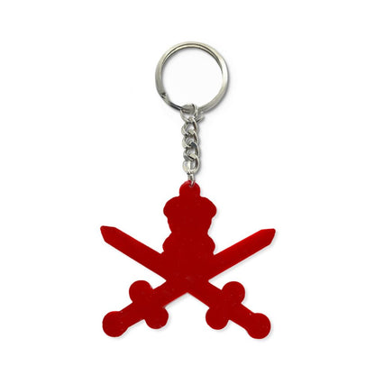 Indian Army Logo 3D Keychain