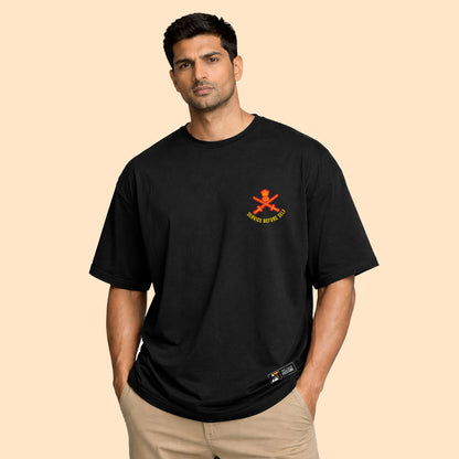 Indian Army - Service Before Self Oversized T-Shirt