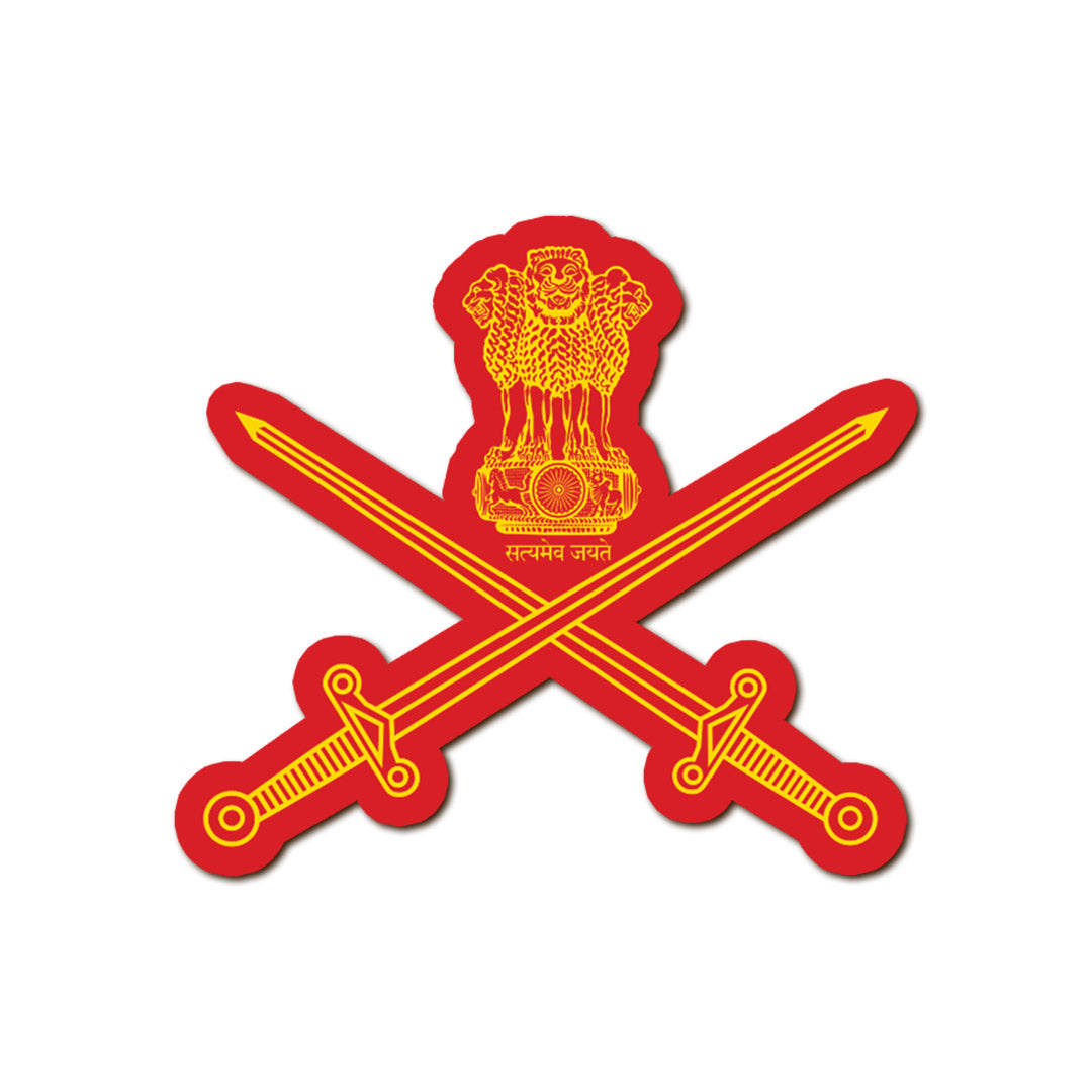 Indian Army Logo Mini Fridge Magnet