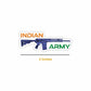 Indian Army Sig Sauer Sticker (Pack of 2) - Mini Military Series