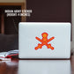 Indian Army Logo Stickers (Pack of 2) - Mini Military Series