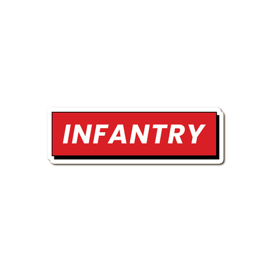 Mini Fridge Magnet - Infantry Logo