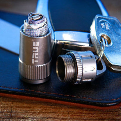 Emergency Cash or Medicine case - Keychain Stash +