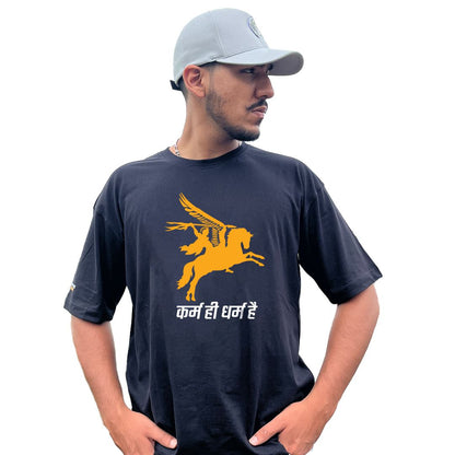 Karm He Dharm Oversized T-Shirt