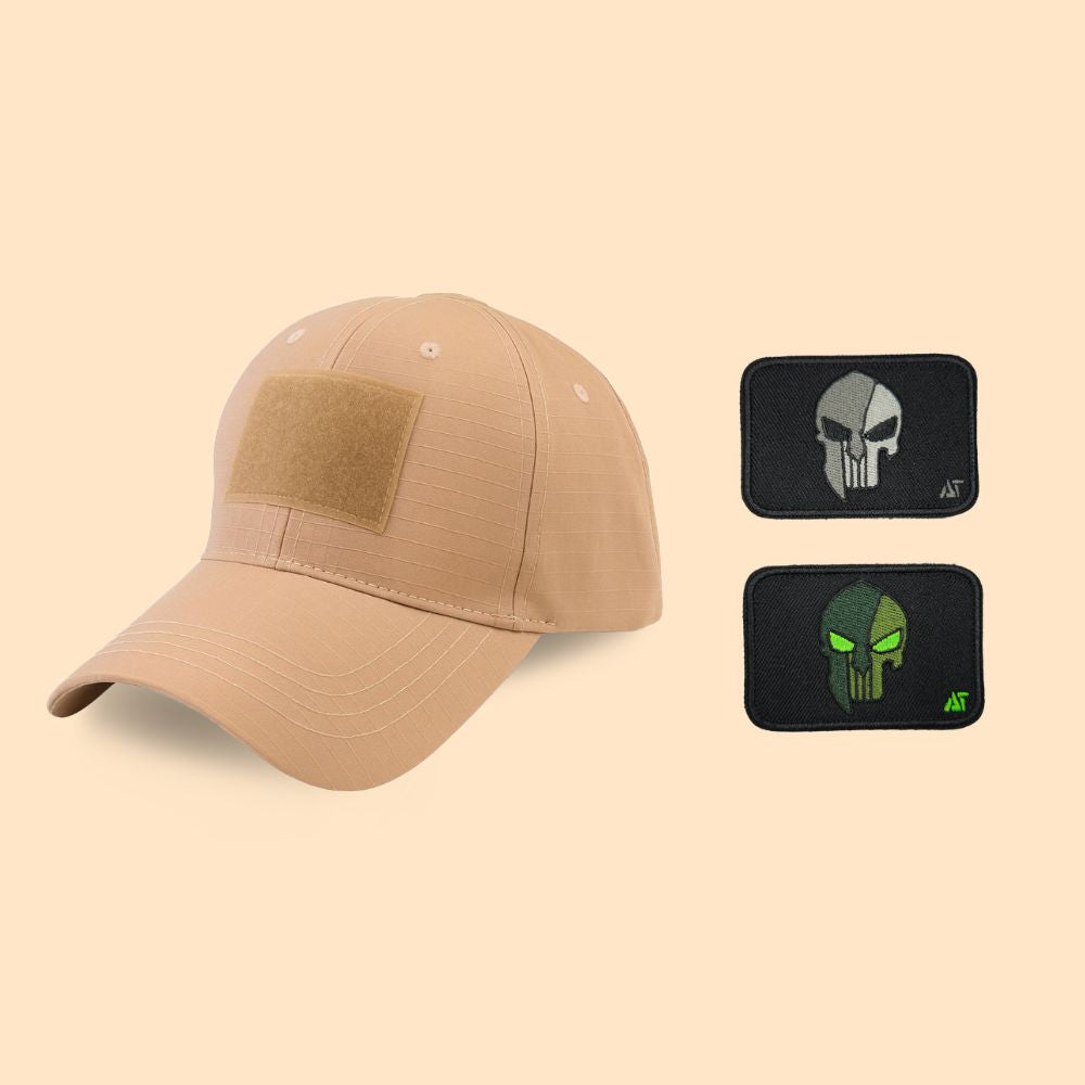 DT Velcro Cap (Khaki) - Wear It Solo or Style with a Patch