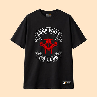 The Mutated Lone Wolf Skull T-Shirt