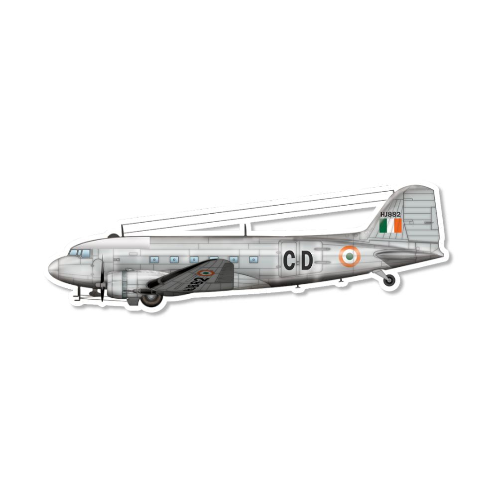 Mini Fridge Magnet - Douglas DC 3