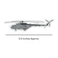 MI 17 Military Helicopter Sticker (Pack of 2) - Mini Military Stickers