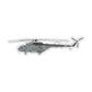 MI 17 Military Helicopter - Sleek Magnet