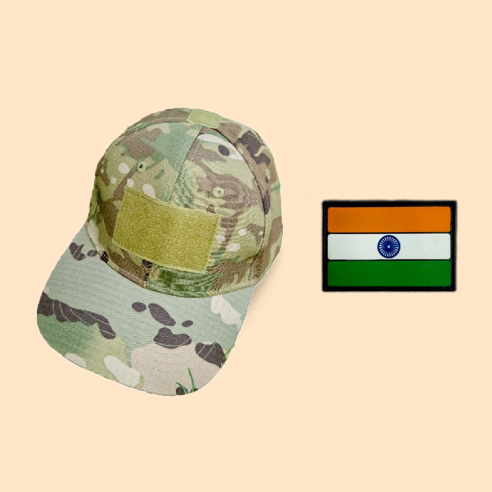DT USA Multicam Velcro Cap and Patch Combo