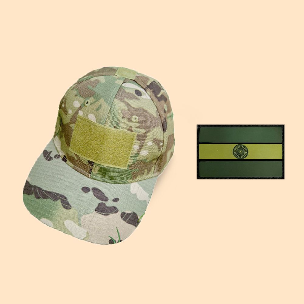 DT USA Multicam Velcro Cap and Patch Combo