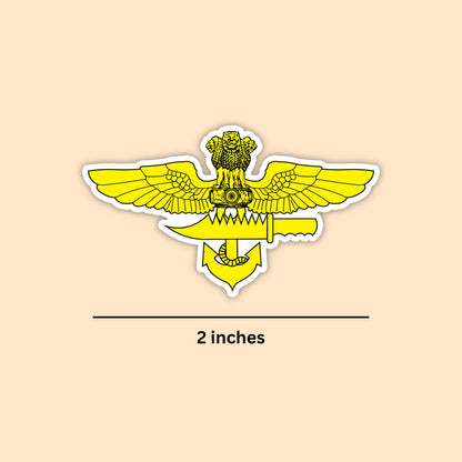 MARCOS Insignia Vinyl Sticker Pack (Set of 2) | Indian Marine Commandos