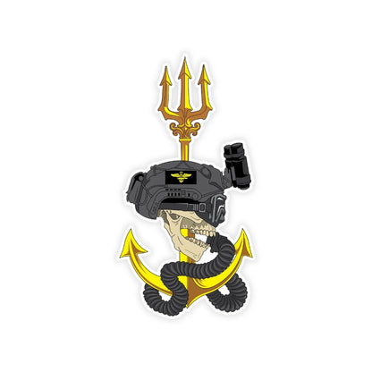 MARCOS Helmet Sticker – Indian Navy Marine Commandos | Military Sticker