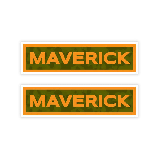 Maverick Name Tab Stickers - Pack of 2