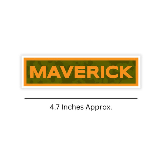 Maverick Name Tab Stickers - Pack of 2