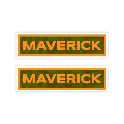 Maverick Name Tab Stickers