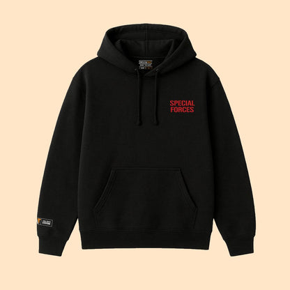 Special Forces Typography Hoodie | Tactical Lifestyle Essential