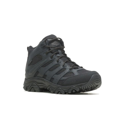 Merrell Men's Moab 3 Mid Tactical Waterproof Boot - Black