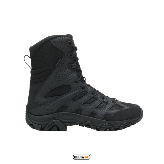 Merrell Men's Moab 3 8" Tactical Zip Waterproof Boot - Black