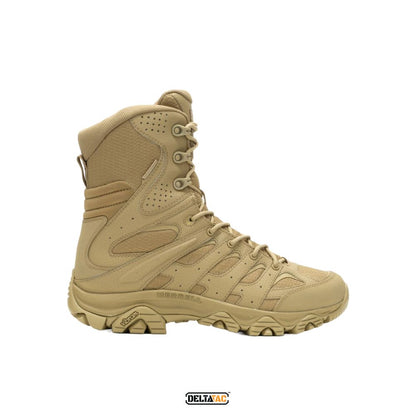 Merrell Men's Moab 3 8" Tactical Zip Waterproof Boot - Coyote