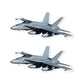 Mini Boeing F-18 SuperHornet Sticker