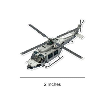 Mini Chopper Sticker Dimensions