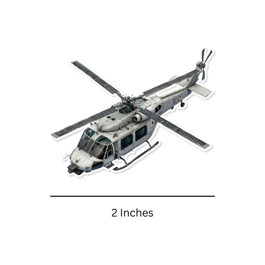 Mini Chopper Sticker Dimensions